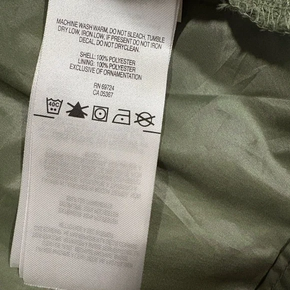 Columbia Lavender and Olive Windbreaker size s. drawstring lightweight outdoor - Picture 8 of 8